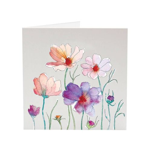 Cosmos - My Favourite Flower greeting card