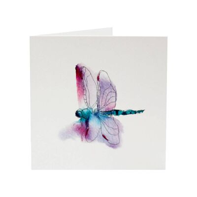 Libelle - Liebes-Wanzengrußkarte