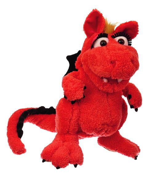 Drache Elsa W469 / Handpuppe / Handspieltiere