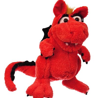 Drache Elsa W469 / Handpuppe / Handspieltiere