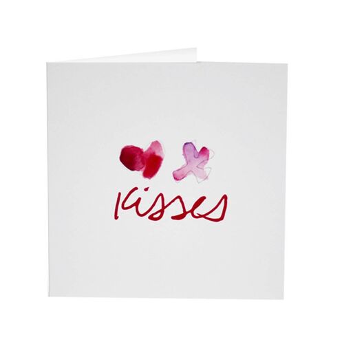 Kisses - Follow your Heart greeting card