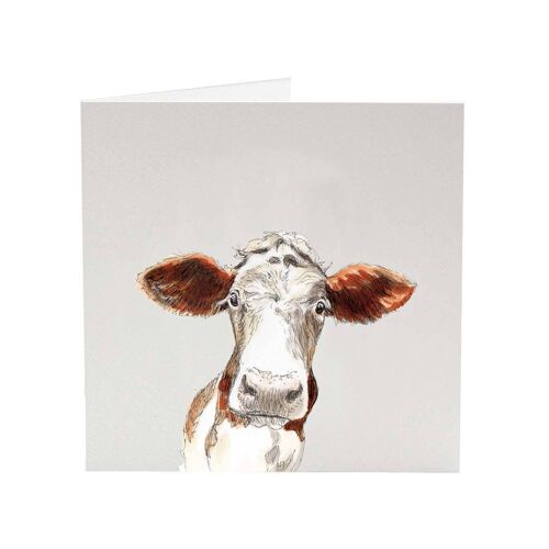 Marge the Cow - All Creatures greeting card