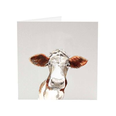 Marge the Cow - All Creatures greeting card