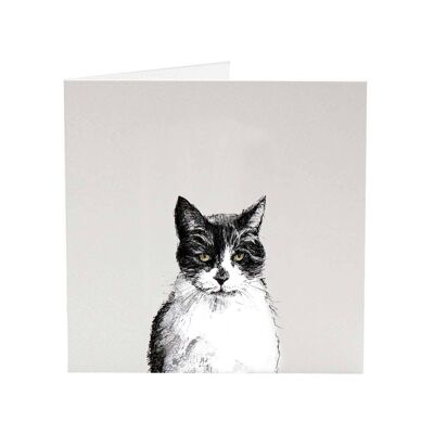 Mancha - tarjeta de felicitación Top Cat