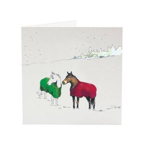 Snow Patrol - Carte de Noël cheval