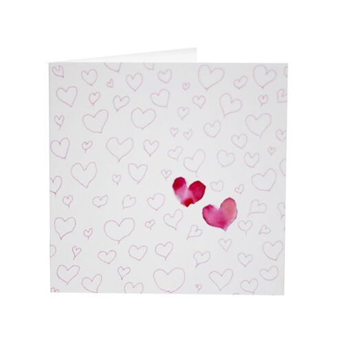 Two Hearts Follow Your Heart greeting card