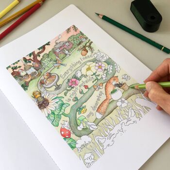Le jardin de Veronica - Livre de coloriage 2