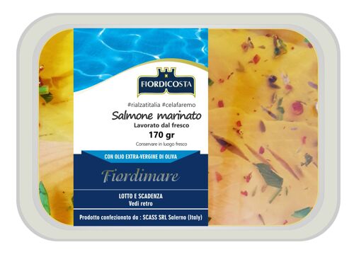 Salmone marinato 170 gr