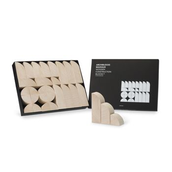 Jeu de construction en bois Bauhaus 1