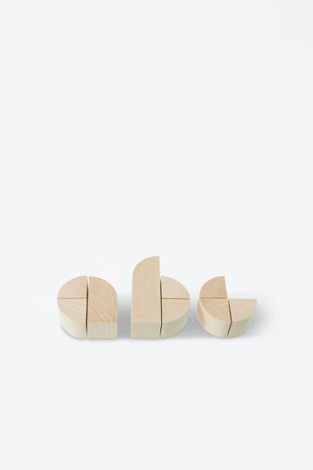 Jeu de construction en bois Bauhaus 7