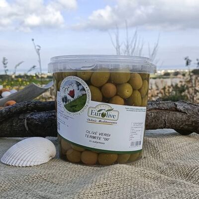 Termite green olives Kg. 1
