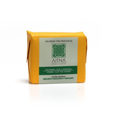 JASMINE, ALOE AND ALMOND NATURAL SOAP, GR. 100