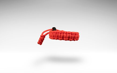 Pulsera Paracord Naranja Neón