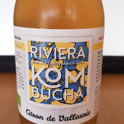 Premium Kombucha - Citron BIO* de Nice