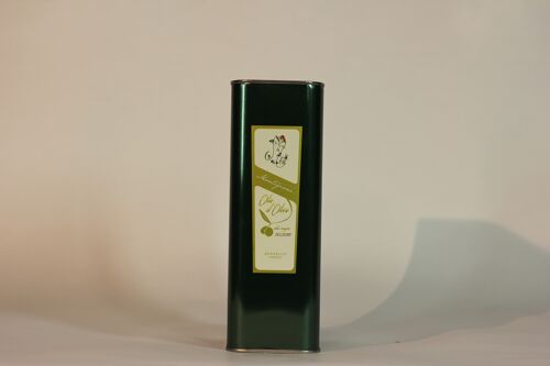 Latta 1 litri di olio extra vergine di oliva Delicato/ Can 1 l extra virgin olive oil Delicate