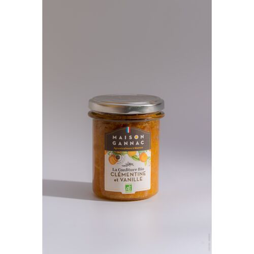 Confiture Bio de Clémentine & Vanille 210 g