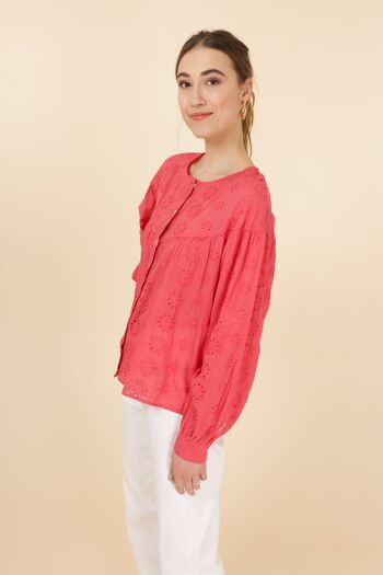 Blouse TIFFANY rose 5