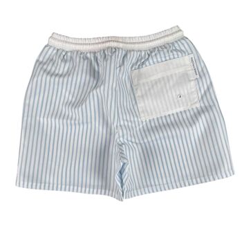 Blue Stripes Swim shorts 3
