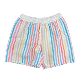 Color Stripes Swim shorts 1