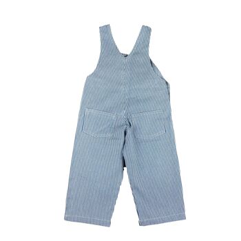 Dungarees Unisex Twill Stripes Blue/White 4