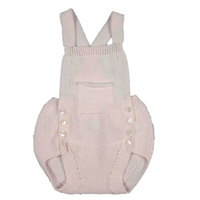 Knitted Romper - Pink