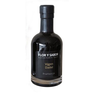 Flor y Sabor Fruit Vinegar Figs - Date 200 Milliliters Bottle