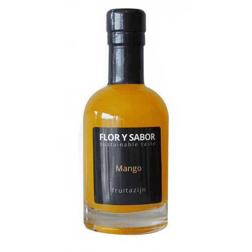 Flor y Sabor Fruitazijn Mango 200 Milliliter Fles
