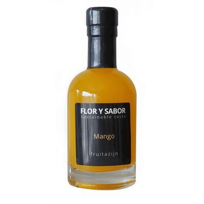 Flor y Sabor Aceto di frutta Mango Bottiglia da 200 millilitri