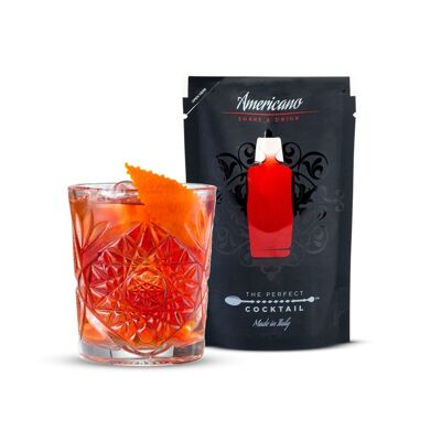 Der perfekte Cocktail trinkfertiger Americano - 100 ml Beutel