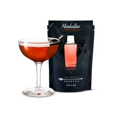 Le Cocktail Parfait Prêt à Boire Manhattan - Pochette 100ml