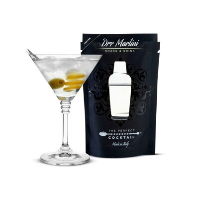 Der perfekte Cocktail trinkfertiger trockener Martini – 100-ml-Beutel