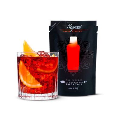 Der perfekte trinkfertige Cocktail Negroni – 100-ml-Beutel