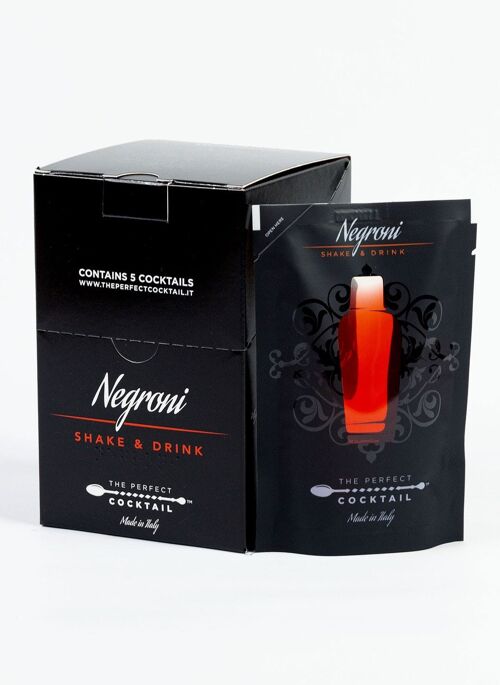 The Perfect Cocktail Ready to Drink Negroni - 5 PACK