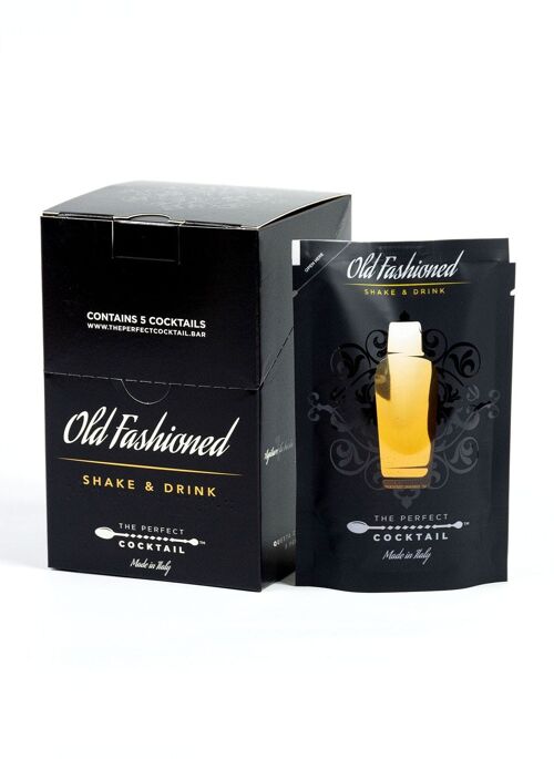 The Perfect Cocktail Ready to Drink Old Fashioned - 5 Pack