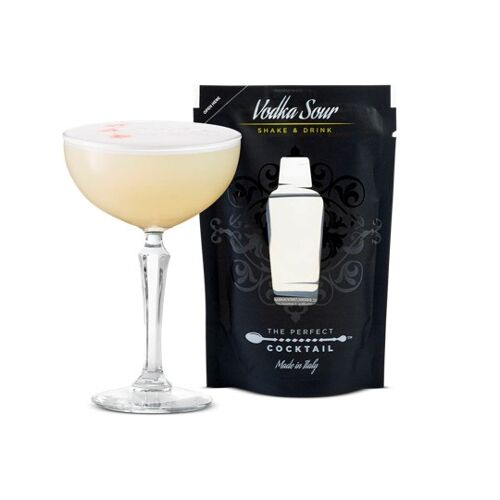 The Perfect Cocktail Ready to Drink Vodka Sour - 100ml Pouch