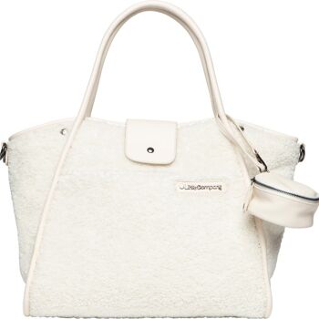 Sac Moscou - Blanc (peluche) 1