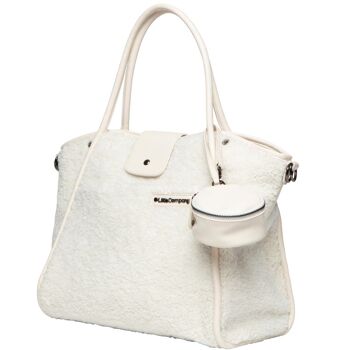 Sac Moscou - Blanc (peluche) 2