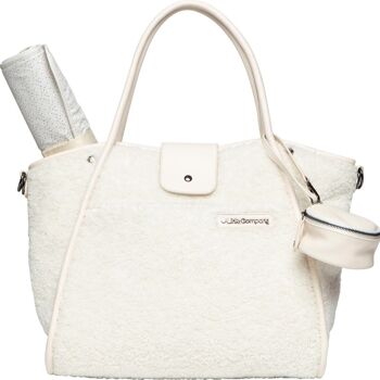 Sac Moscou - Blanc (peluche) 3