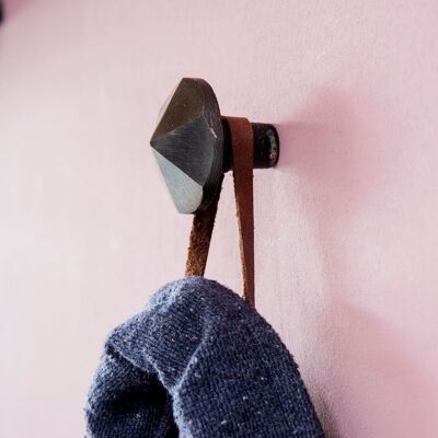 Faceted Cabinet Knob | Industrial door knob | 35mm | Diamond
