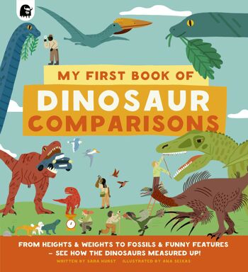 Mon premier livre de comparaisons de dinosaures 1