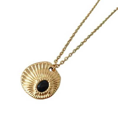 Noa necklace in gold stainless steel