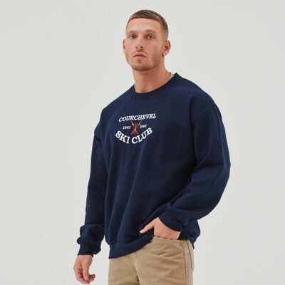 Courchevel Ski Club Sweatshirt Navy