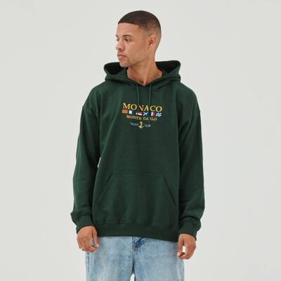 Sudadera Monaco Vintage Verde Vintage