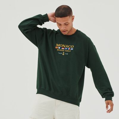 Monaco Vintage Sweatshirt Vintage Grün