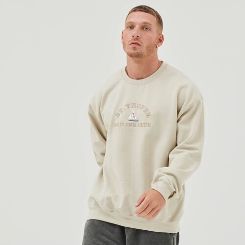 St Tropez Sweatshirt Beige