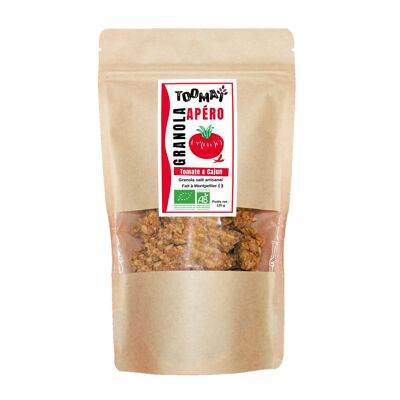 Salted granola Aperitif Tomato & Cajun spices BIO - 120 g