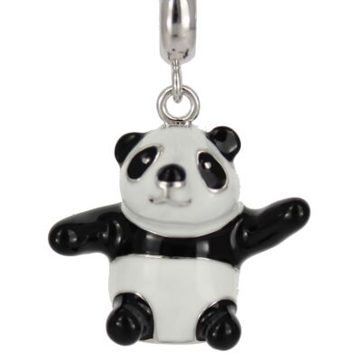 Anhänger Panda 3D 925 Silber