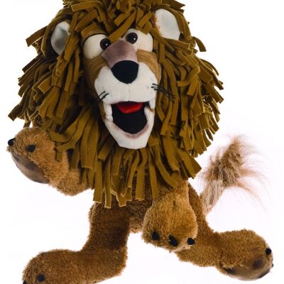 Carl the lion W200 / burattino a mano / animali giocattolo a mano
