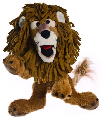 Carl le lion W200 / marionnette à main / animaux jouets à main 1