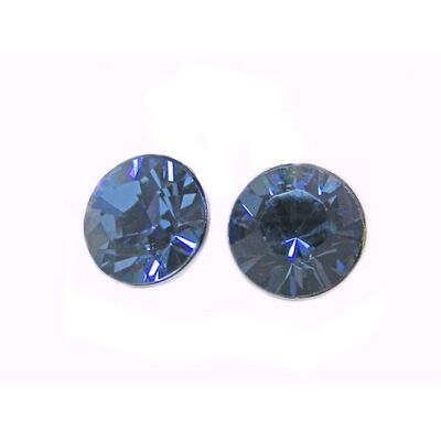 Ohrstecker Kristall 6mm in Denim Blue